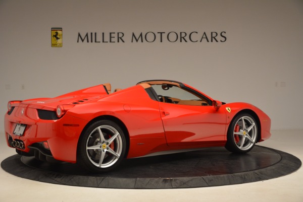 Used 2012 Ferrari 458 Spider for sale Sold at Bugatti of Greenwich in Greenwich CT 06830 8