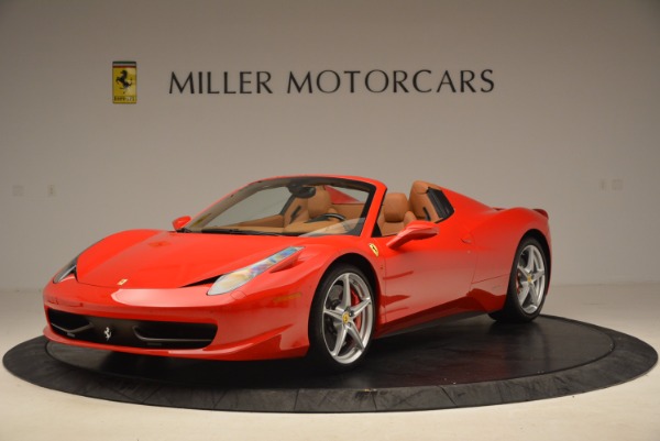 Used 2012 Ferrari 458 Spider for sale Sold at Bugatti of Greenwich in Greenwich CT 06830 1