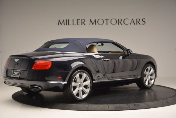 Used 2012 Bentley Continental GTC for sale Sold at Bugatti of Greenwich in Greenwich CT 06830 21