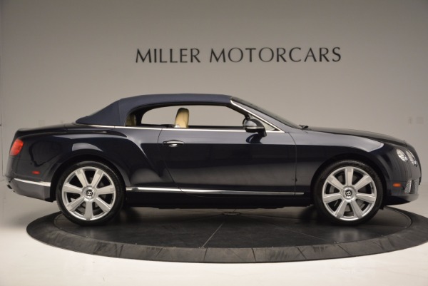 Used 2012 Bentley Continental GTC for sale Sold at Bugatti of Greenwich in Greenwich CT 06830 22