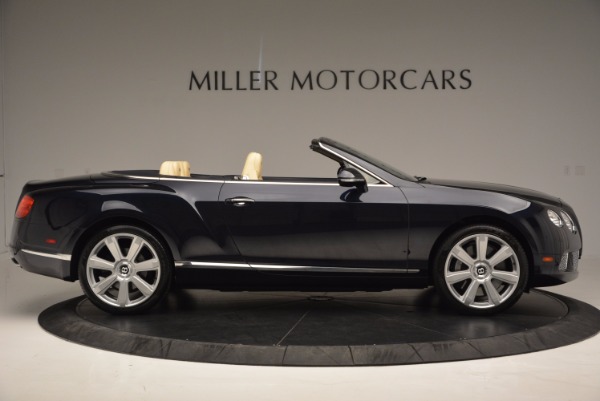 Used 2012 Bentley Continental GTC for sale Sold at Bugatti of Greenwich in Greenwich CT 06830 9