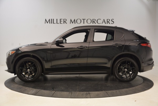 New 2018 Alfa Romeo Stelvio Ti Sport Q4 for sale Sold at Bugatti of Greenwich in Greenwich CT 06830 3