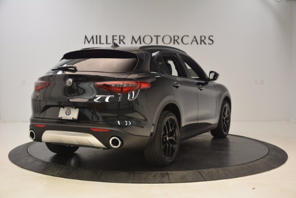 New 2018 Alfa Romeo Stelvio Ti Sport Q4 for sale Sold at Bugatti of Greenwich in Greenwich CT 06830 7