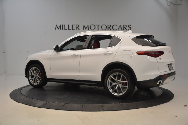 New 2018 Alfa Romeo Stelvio Q4 for sale Sold at Bugatti of Greenwich in Greenwich CT 06830 4