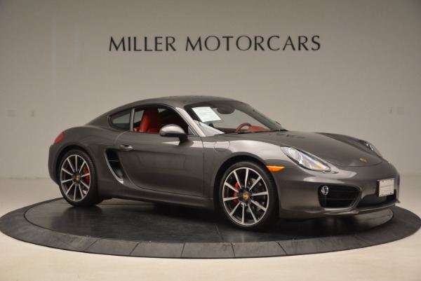 Used 2014 Porsche Cayman S S for sale Sold at Bugatti of Greenwich in Greenwich CT 06830 10