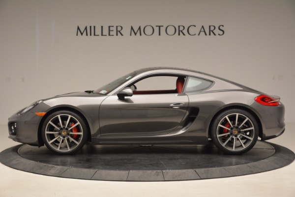 Used 2014 Porsche Cayman S S for sale Sold at Bugatti of Greenwich in Greenwich CT 06830 3