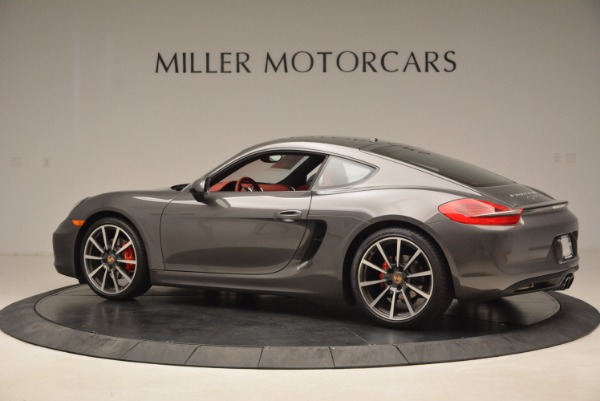 Used 2014 Porsche Cayman S S for sale Sold at Bugatti of Greenwich in Greenwich CT 06830 4