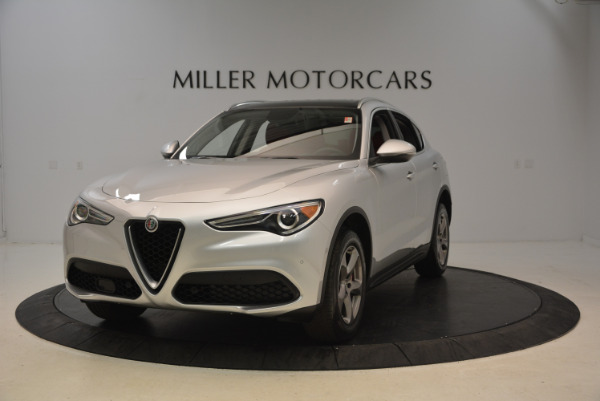 New 2018 Alfa Romeo Stelvio Q4 for sale Sold at Bugatti of Greenwich in Greenwich CT 06830 1