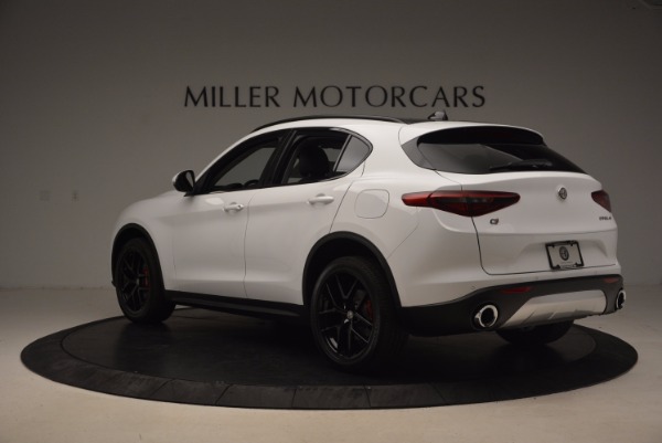 New 2018 Alfa Romeo Stelvio Sport Q4 for sale Sold at Bugatti of Greenwich in Greenwich CT 06830 5