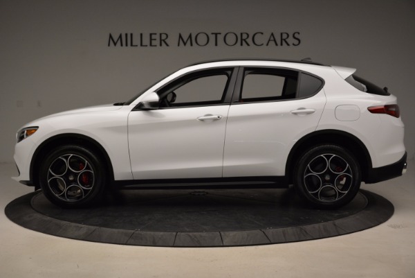 New 2018 Alfa Romeo Stelvio Sport Q4 for sale Sold at Bugatti of Greenwich in Greenwich CT 06830 3