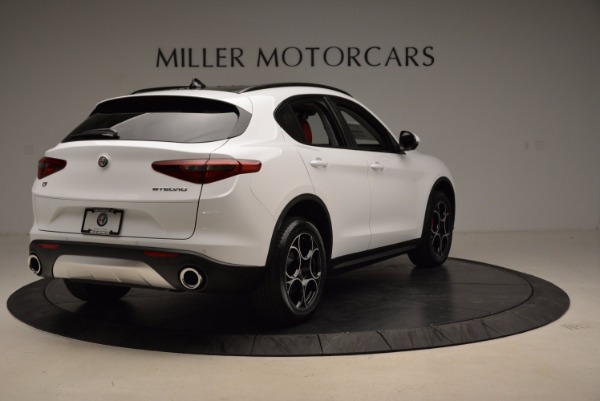 New 2018 Alfa Romeo Stelvio Sport Q4 for sale Sold at Bugatti of Greenwich in Greenwich CT 06830 7