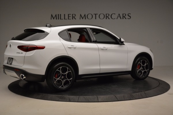 New 2018 Alfa Romeo Stelvio Sport Q4 for sale Sold at Bugatti of Greenwich in Greenwich CT 06830 8