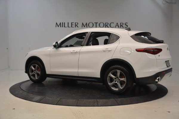 New 2018 Alfa Romeo Stelvio Q4 for sale Sold at Bugatti of Greenwich in Greenwich CT 06830 4