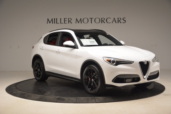 New 2018 Alfa Romeo Stelvio Ti Sport Q4 for sale Sold at Bugatti of Greenwich in Greenwich CT 06830 11