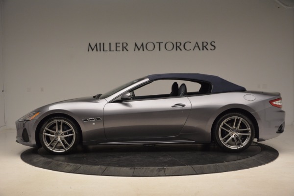 New 2018 Maserati GranTurismo Sport Convertible for sale Sold at Bugatti of Greenwich in Greenwich CT 06830 6