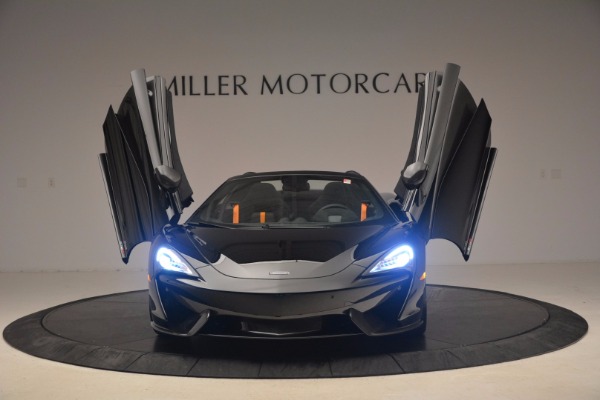 Used 2018 McLaren 570S Spider for sale Sold at Bugatti of Greenwich in Greenwich CT 06830 21