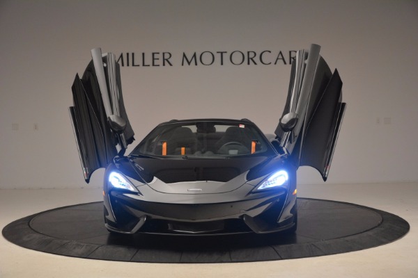 Used 2018 McLaren 570S Spider for sale Sold at Bugatti of Greenwich in Greenwich CT 06830 21