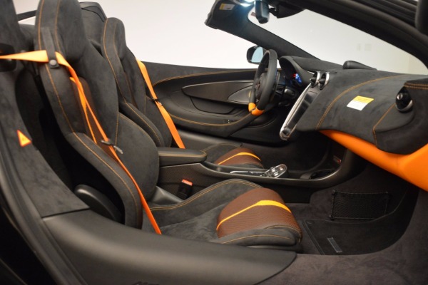 Used 2018 McLaren 570S Spider for sale Sold at Bugatti of Greenwich in Greenwich CT 06830 28