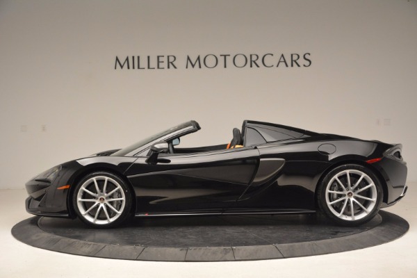 Used 2018 McLaren 570S Spider for sale Sold at Bugatti of Greenwich in Greenwich CT 06830 3