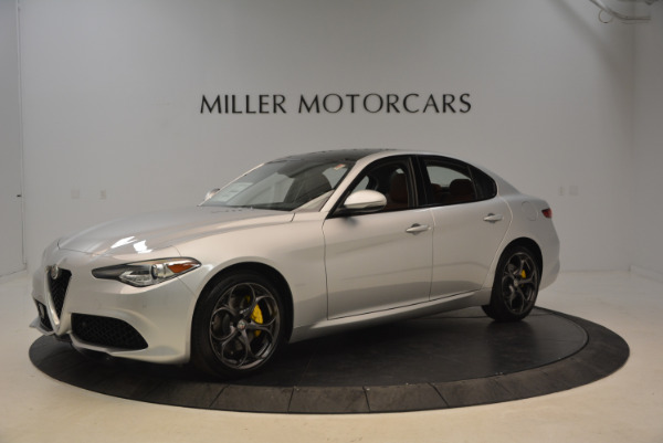 New 2018 Alfa Romeo Giulia Ti Sport Q4 for sale Sold at Bugatti of Greenwich in Greenwich CT 06830 2