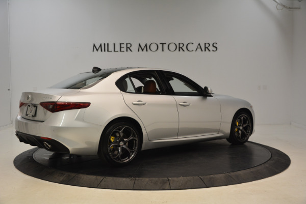 New 2018 Alfa Romeo Giulia Ti Sport Q4 for sale Sold at Bugatti of Greenwich in Greenwich CT 06830 8