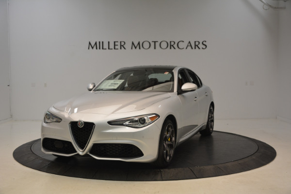 New 2018 Alfa Romeo Giulia Ti Sport Q4 for sale Sold at Bugatti of Greenwich in Greenwich CT 06830 1