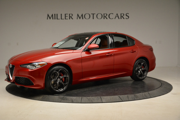 New 2018 Alfa Romeo Giulia Ti Sport Q4 for sale Sold at Bugatti of Greenwich in Greenwich CT 06830 2