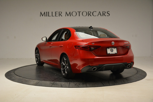 New 2018 Alfa Romeo Giulia Ti Sport Q4 for sale Sold at Bugatti of Greenwich in Greenwich CT 06830 5