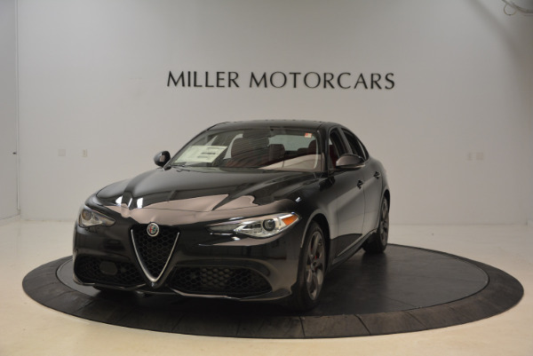 New 2018 Alfa Romeo Giulia Ti Sport Q4 for sale Sold at Bugatti of Greenwich in Greenwich CT 06830 1