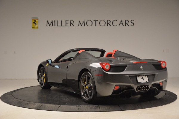 Used 2014 Ferrari 458 Spider for sale Sold at Bugatti of Greenwich in Greenwich CT 06830 5