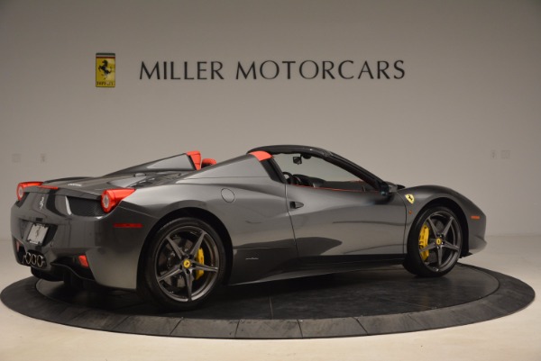 Used 2014 Ferrari 458 Spider for sale Sold at Bugatti of Greenwich in Greenwich CT 06830 8