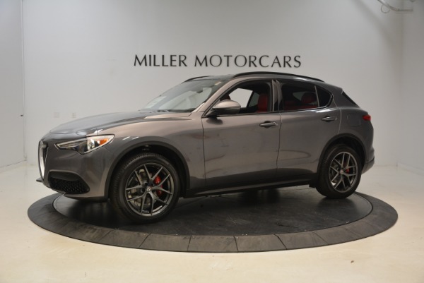 New 2018 Alfa Romeo Stelvio Ti Sport Q4 for sale Sold at Bugatti of Greenwich in Greenwich CT 06830 2