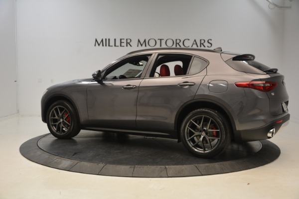 New 2018 Alfa Romeo Stelvio Ti Sport Q4 for sale Sold at Bugatti of Greenwich in Greenwich CT 06830 4