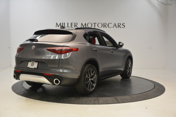 New 2018 Alfa Romeo Stelvio Ti Sport Q4 for sale Sold at Bugatti of Greenwich in Greenwich CT 06830 7