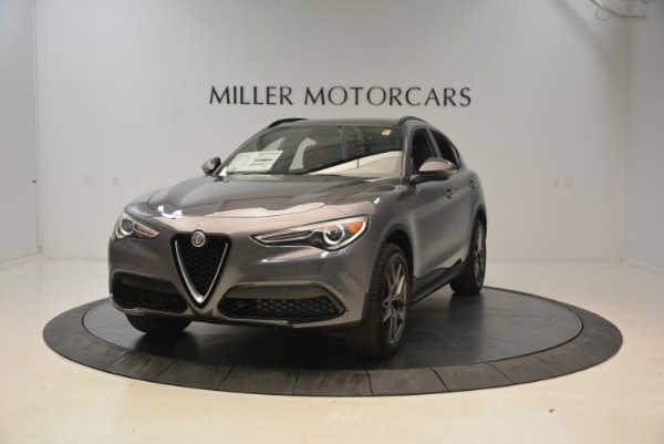 New 2018 Alfa Romeo Stelvio Ti Sport Q4 for sale Sold at Bugatti of Greenwich in Greenwich CT 06830 1