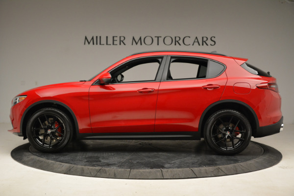 New 2018 Alfa Romeo Stelvio Ti Sport Q4 for sale Sold at Bugatti of Greenwich in Greenwich CT 06830 3