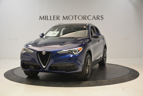 New 2018 Alfa Romeo Stelvio Sport Q4 for sale Sold at Bugatti of Greenwich in Greenwich CT 06830 1