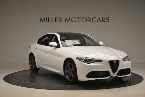 New 2018 Alfa Romeo Giulia Ti Sport Q4 for sale Sold at Bugatti of Greenwich in Greenwich CT 06830 12