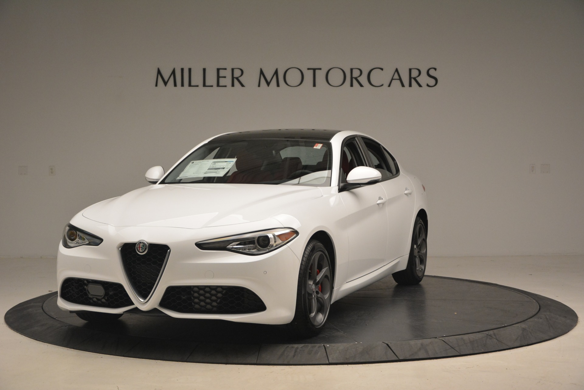 New 2018 Alfa Romeo Giulia Ti Sport Q4 for sale Sold at Bugatti of Greenwich in Greenwich CT 06830 1