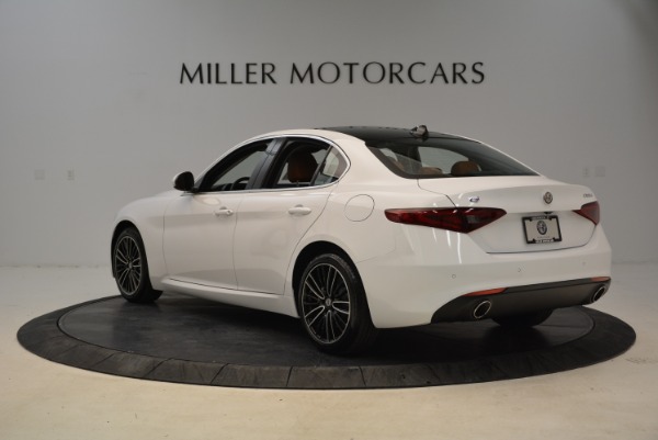 New 2018 Alfa Romeo Giulia Ti Lusso Q4 for sale Sold at Bugatti of Greenwich in Greenwich CT 06830 5