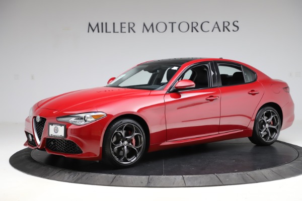 Used 2018 Alfa Romeo Giulia Ti Sport Q4 for sale Sold at Bugatti of Greenwich in Greenwich CT 06830 2