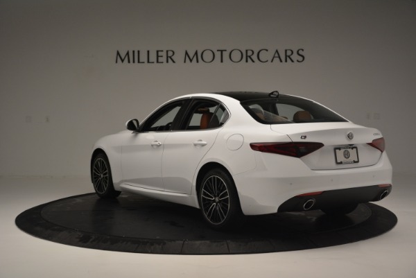 New 2018 Alfa Romeo Giulia Ti Lusso Q4 for sale Sold at Bugatti of Greenwich in Greenwich CT 06830 5