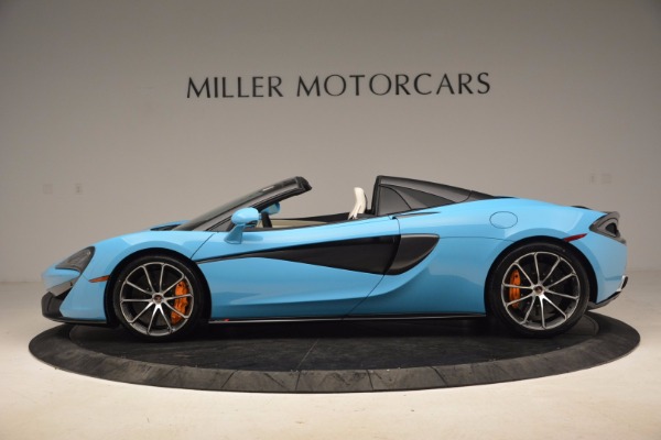 New 2018 McLaren 570S Spider for sale Sold at Bugatti of Greenwich in Greenwich CT 06830 3