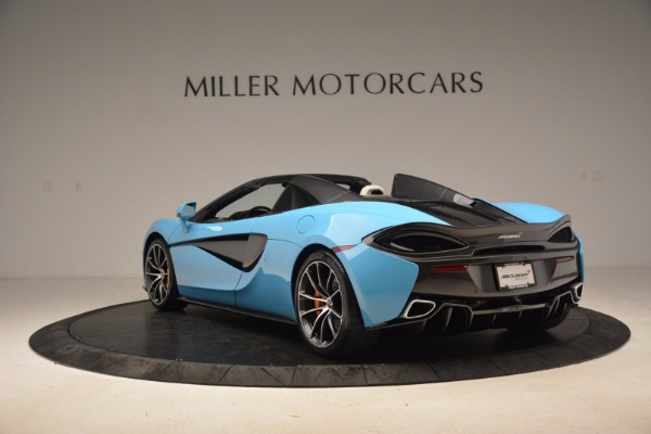 New 2018 McLaren 570S Spider for sale Sold at Bugatti of Greenwich in Greenwich CT 06830 5