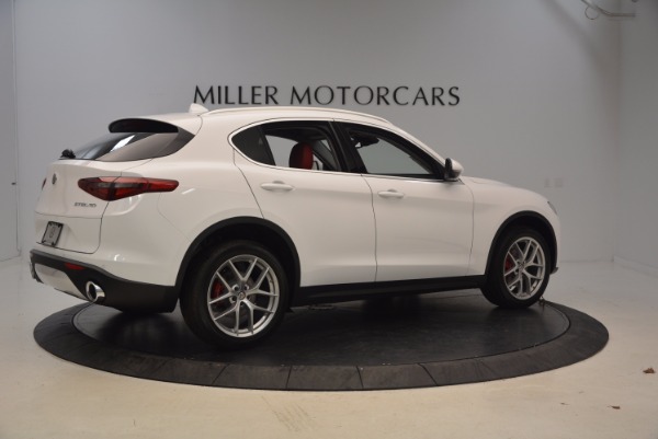 New 2018 Alfa Romeo Stelvio Ti Sport Q4 for sale Sold at Bugatti of Greenwich in Greenwich CT 06830 8