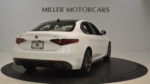 New 2018 Alfa Romeo Giulia Ti Sport Q4 for sale Sold at Bugatti of Greenwich in Greenwich CT 06830 7