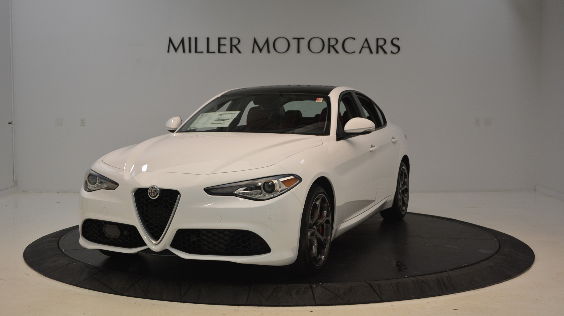 New 2018 Alfa Romeo Giulia Ti Sport Q4 for sale Sold at Bugatti of Greenwich in Greenwich CT 06830 1