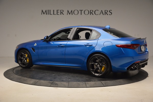 New 2018 Alfa Romeo Giulia Quadrifoglio for sale Sold at Bugatti of Greenwich in Greenwich CT 06830 4