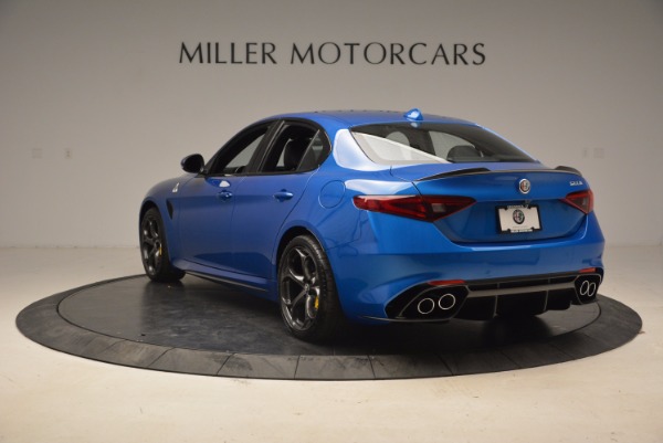 New 2018 Alfa Romeo Giulia Quadrifoglio for sale Sold at Bugatti of Greenwich in Greenwich CT 06830 5