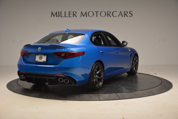 New 2018 Alfa Romeo Giulia Quadrifoglio for sale Sold at Bugatti of Greenwich in Greenwich CT 06830 7